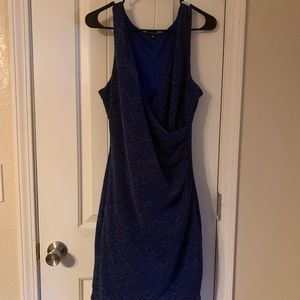 Trixxi blue and black dress Size XL